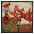 Cardinal And Amaryllis Wall Art