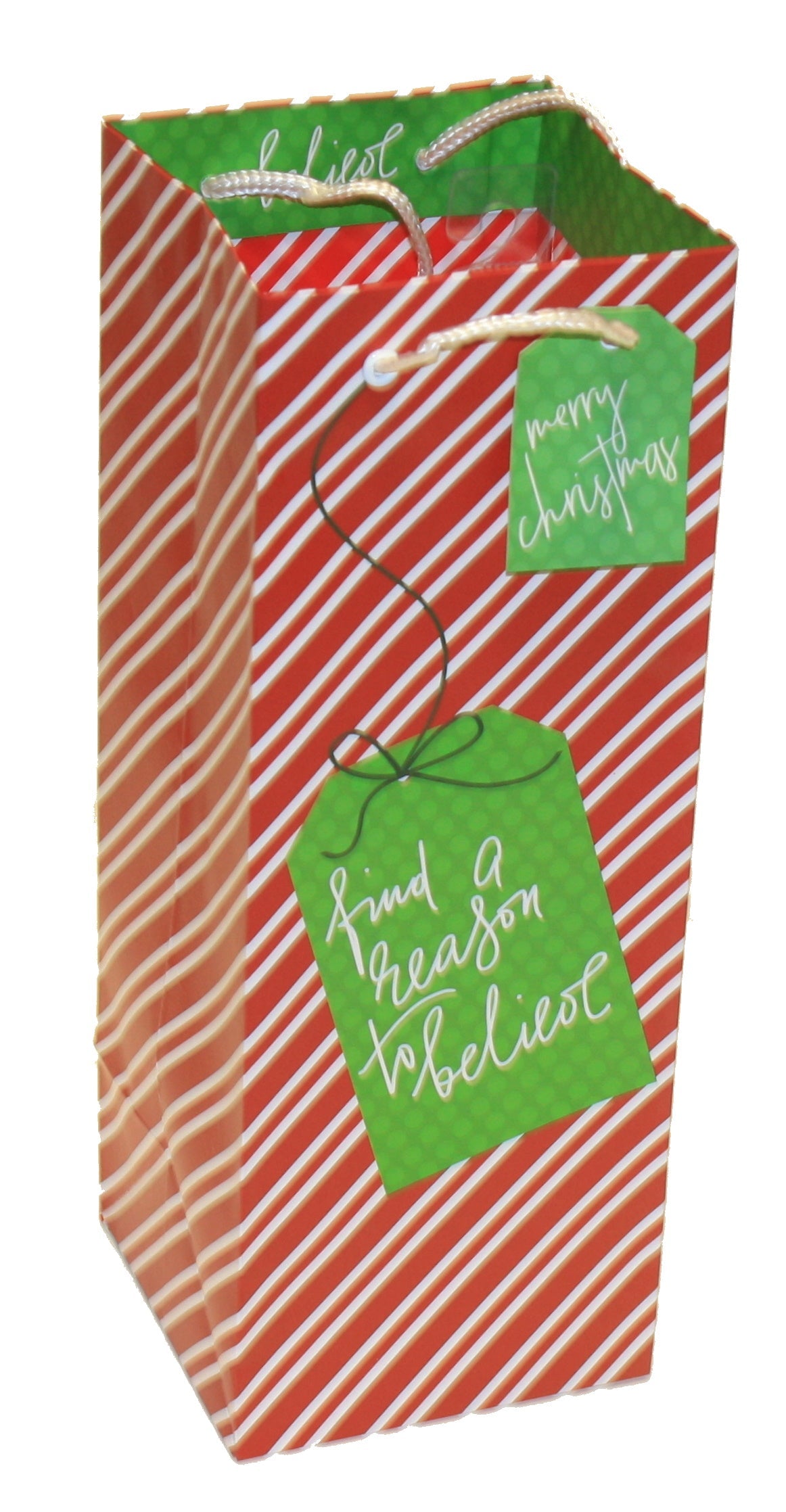 Bottle Gift Bag - Let It Snow