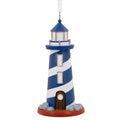 Blue Lighthouse Ornament