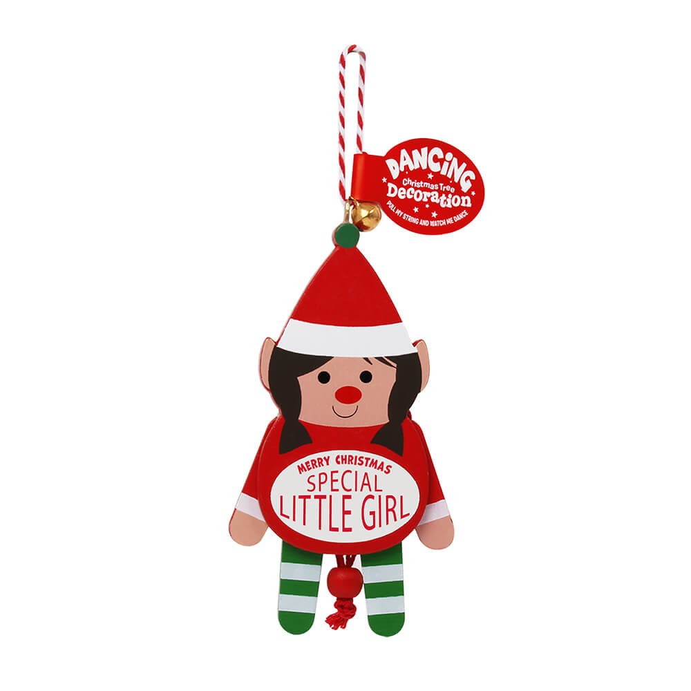 Dancing Wooden Ornament (Family) -