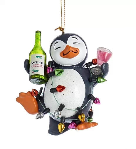 Party Penguin Ornament