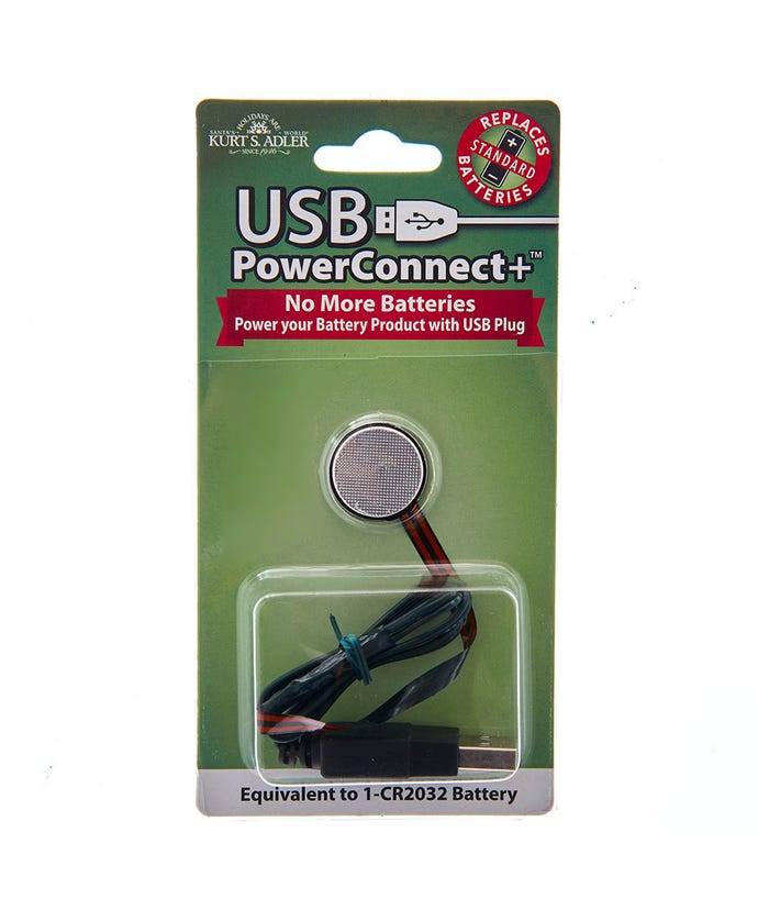 USB power connect CR2032