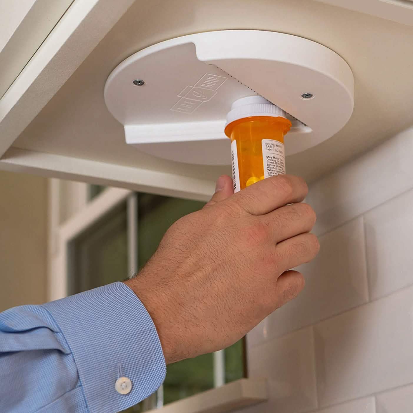 Under Cabinet Jar Opener Multi Function Grip
