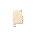 Unfinished Wood Alabama Shape - State - Craft - up to 46" DIY