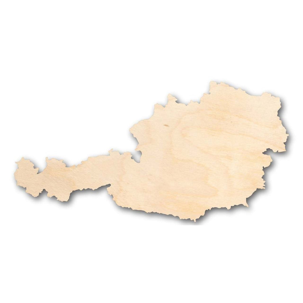 Unfinished Wood Austria Shape - Country - Craft - up to 46" DIY