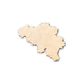 Unfinished Wood Belgium Shape - Country - Craft - up to 46" DIY