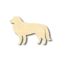 Unfinished Wood Border Collie Dog Shape - Animal - Pet - Craft - up to 46" DIY