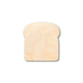 Unfinished Wood Bread Shape - Food - Craft - up to 46" DIY