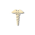 Unfinished Wood Caduceus Shape - Medicine - Craft- up to 46" DIY