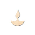 Unfinished Wood Diwali Shape - Craft - up to 46" DIY