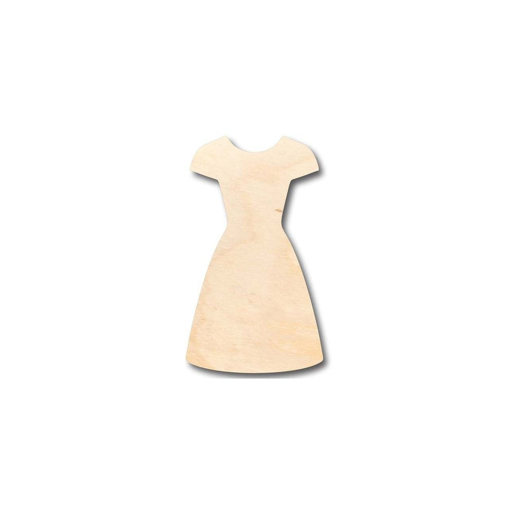 Unfinished Wood Dress Shape - Craft - up to 46" DIY