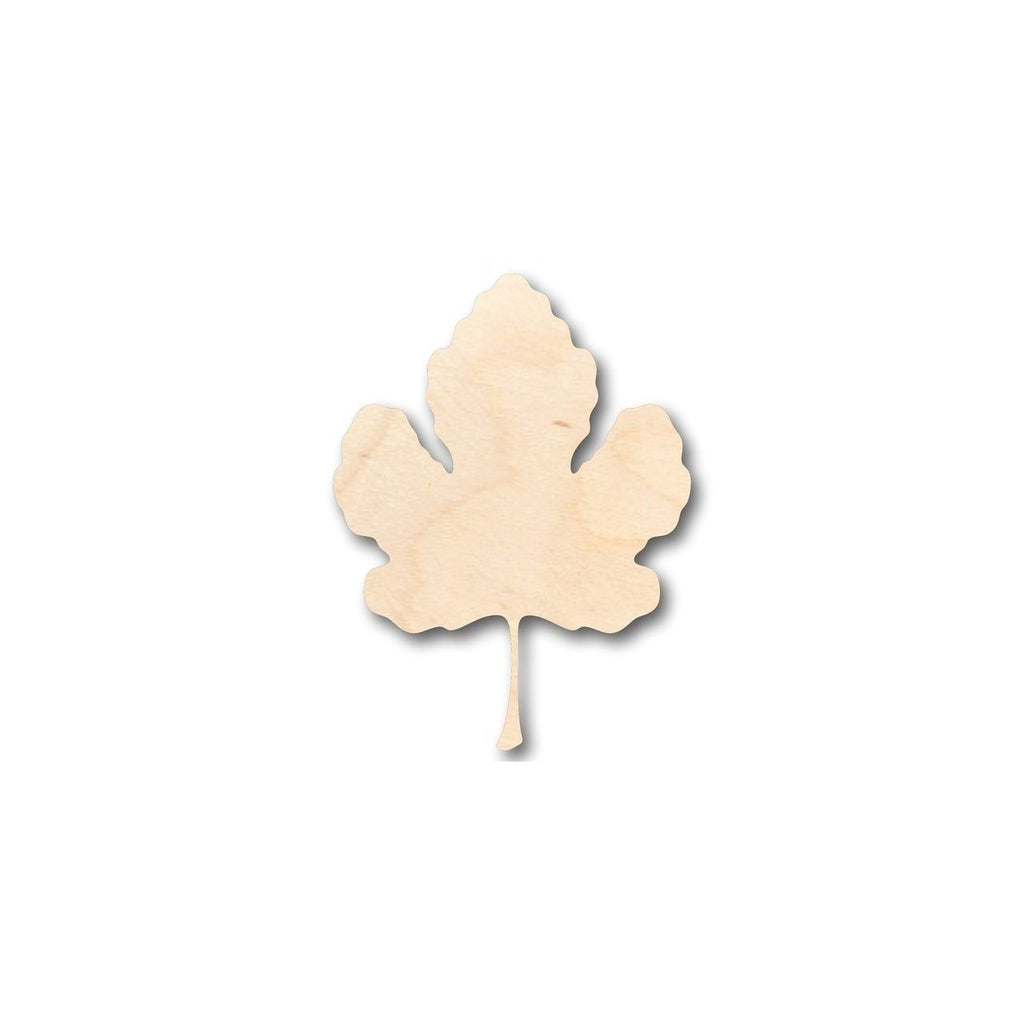 Unfinished Wood Fig Leaf Shape - Fall - Fruit - Craft - up to 46" DIY