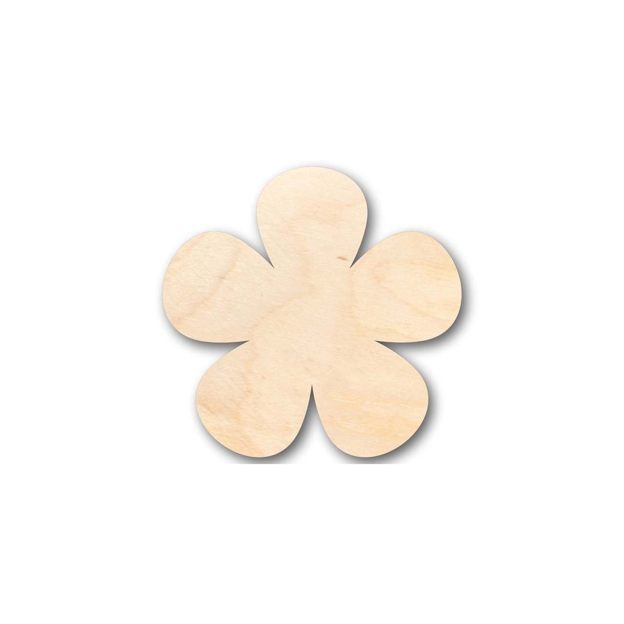 Unfinished Wood Flower Shape - Spring - Craft - up to 46" DIY