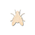 Unfinished Wood Fly Shape -Insect - Craft - up to 46" DIY