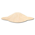 Unfinished Wood Flying Saucer Alien Shape - Outer Space - Craft - up to 46" DIY