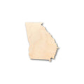 Unfinished Wood Georgia Shape - State - Craft - up to 46" DIY