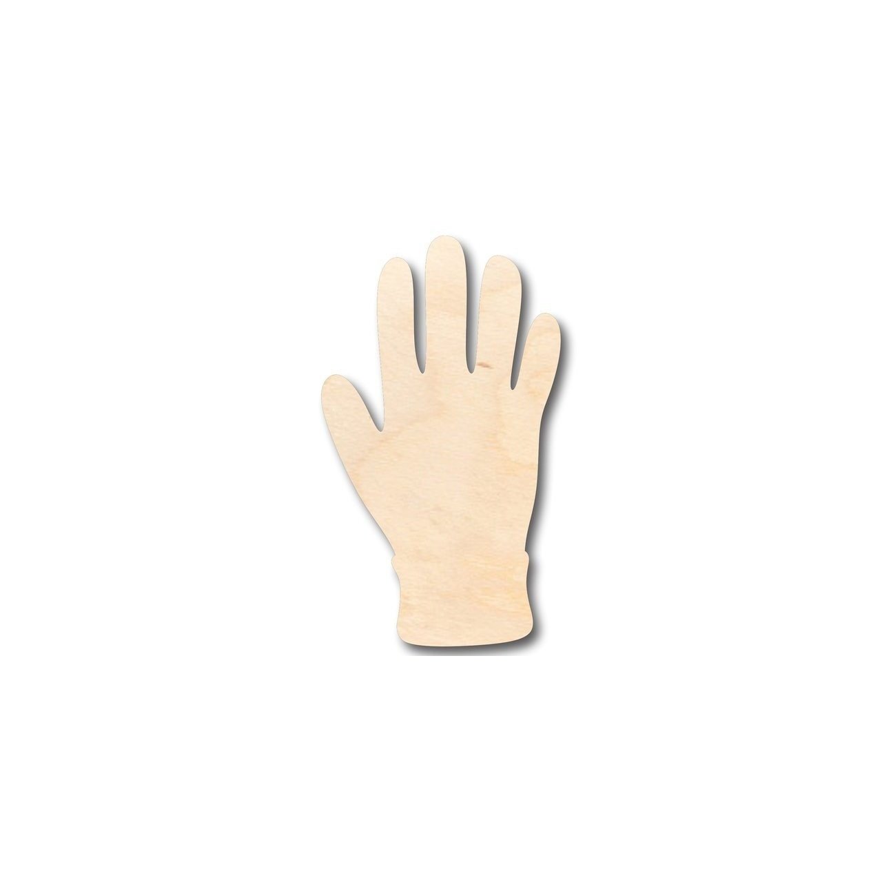 Unfinished Wood Gloves Shape - Winter - Work - Craft - up to 46" DIY