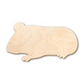 Unfinished Wood Guinea Pig Shape - Animal - Pet - Craft - up to 46" DIY