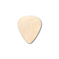 Unfinished Wood Guitar Pick Shape - Music - Craft - up to 46" DIY