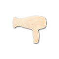 Unfinished Wood Hair Dryer Shape - Salon - Craft - up to 46" DIY