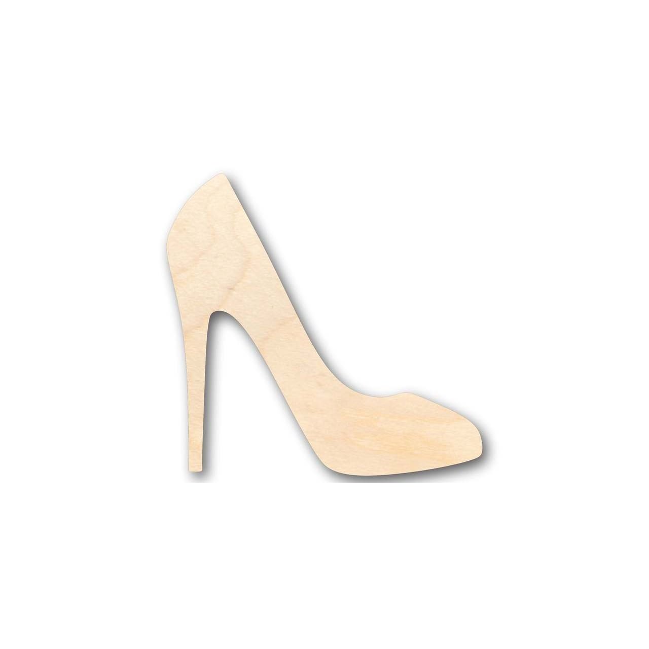 Unfinished Wood High Heels Shape - Craft - up to 46" DIY