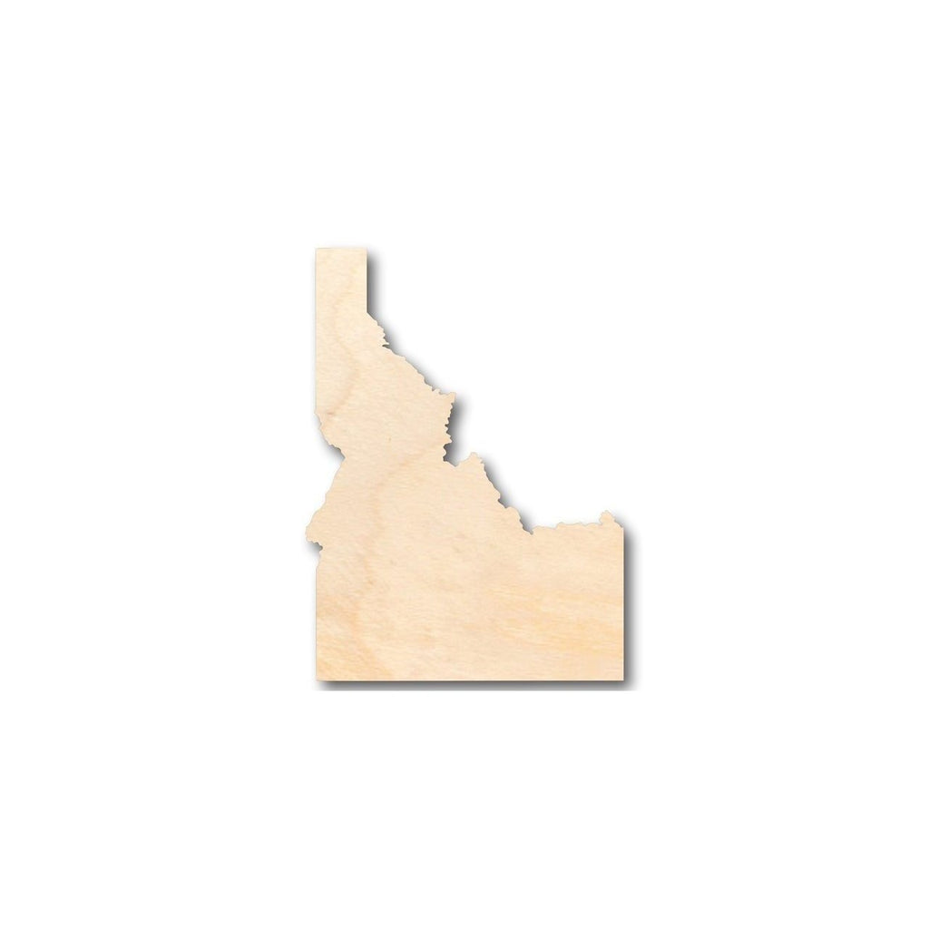 Unfinished Wood Idaho Shape - State - Craft - up to 46" DIY