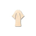 Unfinished Wood Japanese Kimono Shape - Craft - up to 46" DIY