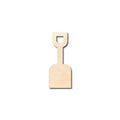 Unfinished Wood Kids Sand Shovel Shape - Ocean - Beach - Nursery - Craft - up to 46" DIY
