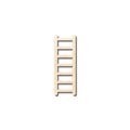 Unfinished Wood Ladder Shape - Fireman - Craft - up to 46" DIY