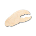 Unfinished Wood Lobster Claw Shape - Ocean - Nursery - Craft - up to 46" DIY