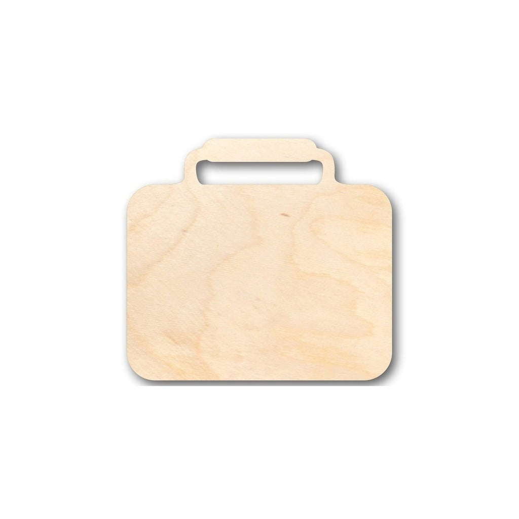 Unfinished Wood Lunch Box Shape - School - Craft - up to 46" DIY