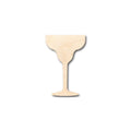 Unfinished Wood Margarita Shape - Bar - Craft - up to 46" DIY