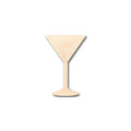 Unfinished Wood Martini Shape - Bar - Craft - up to 46" DIY