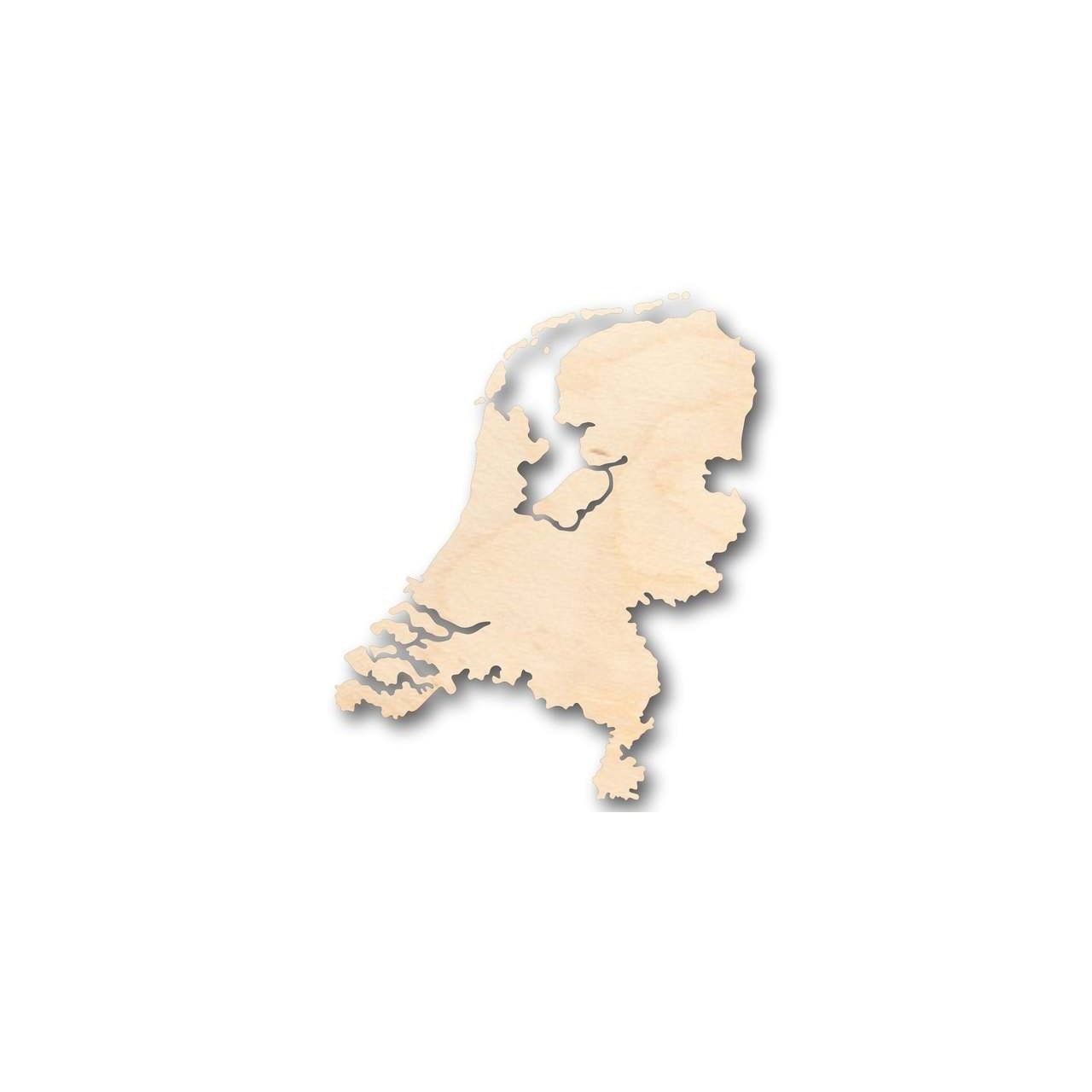 Unfinished Wood Netherlands Shape - Country - Craft - up to 46" DIY