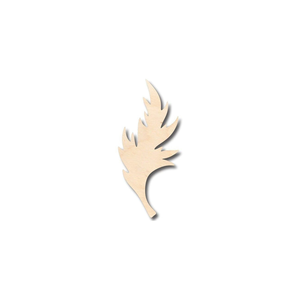 Unfinished Wood Poppy Leaf Shape - Spring - Craft - up to 46" DIY