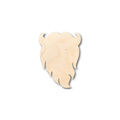 Unfinished Wood Santa Claus Beard Shape - Christmas - Ornament - Craft - up to 46" DIY