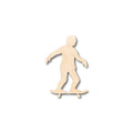 Unfinished Wood Skater Shape - Sports - Craft - up to 46" DIY