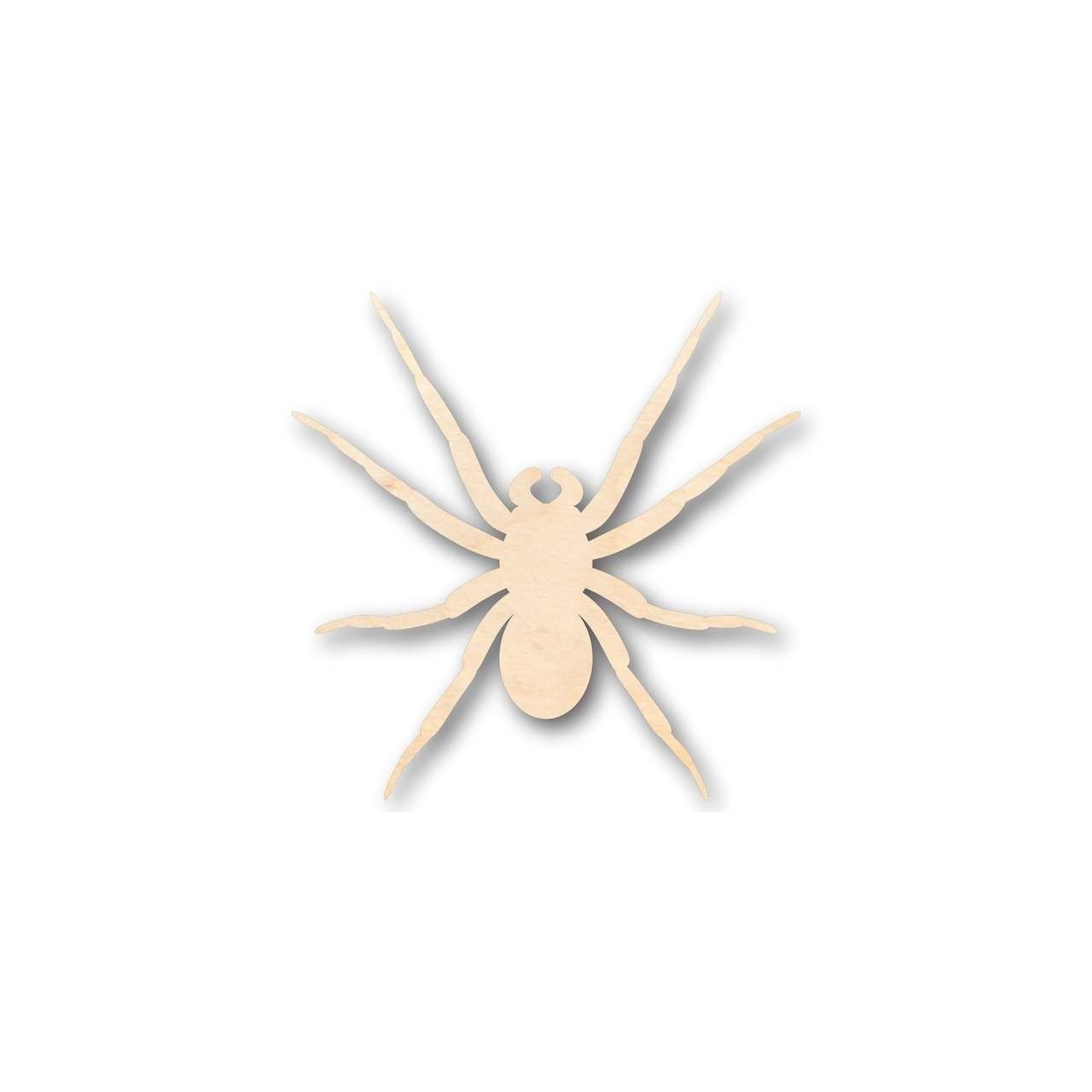 Unfinished Wood Spider Shape - Insect - Animal - Wildlife - Craft - up to 46" DIY