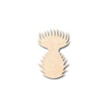 Unfinished Wood Thistle Shape - Spring - Flower - Craft - up to 46" DIY