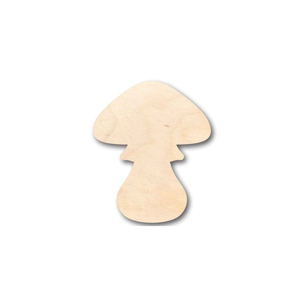 Unfinished Wood Toadstool Shape - Nature - Fairy Garden - Craft - up to 46" DIY