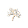 Unfinished Wood Tree No Leaves Shape - Fall - Winter - Craft - up to 46" DIY