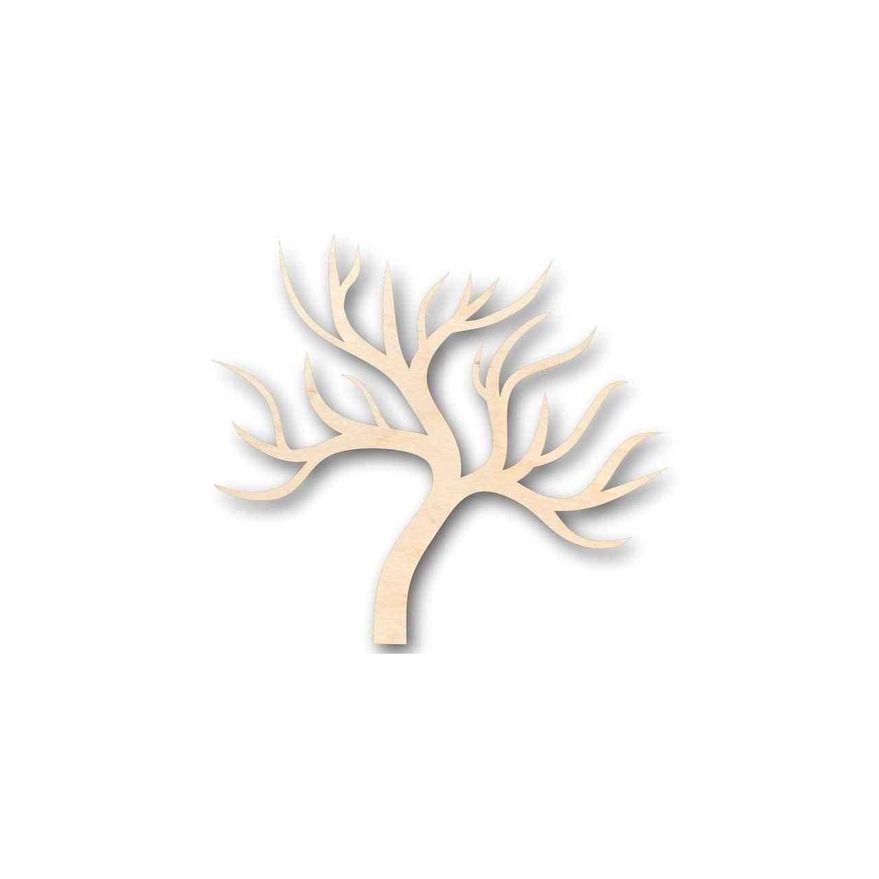 Unfinished Wood Tree No Leaves Shape - Fall - Winter - Craft - up to 46" DIY
