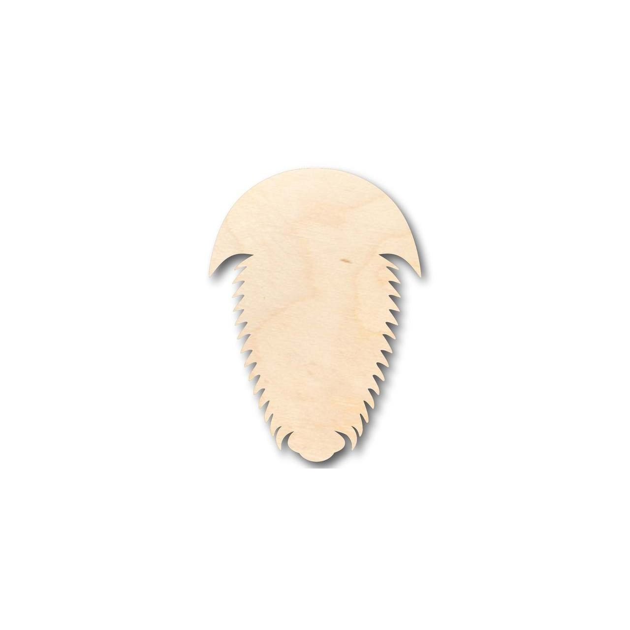 Unfinished Wood Trilobite Shape - Ocean - Dinosaur - Craft - up to 46" DIY