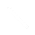 Rustic Taper Dinner Candle - 7 Inch White