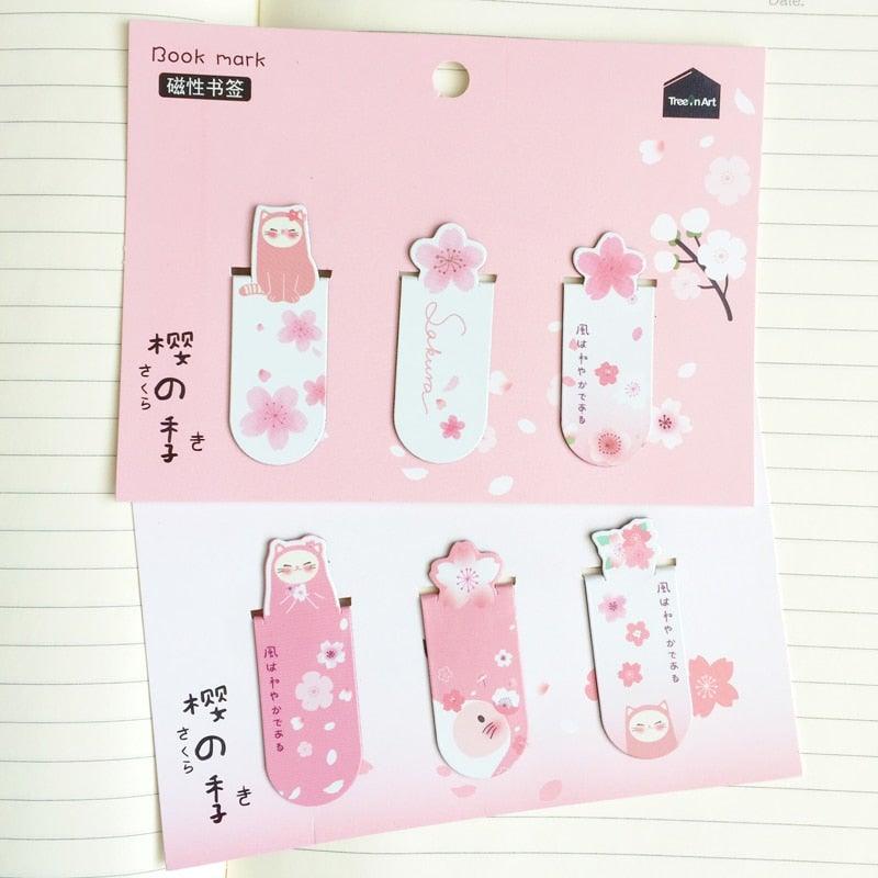 Unicorn Magnetic Bookmarks Books Marker Of Page Student Stationery School Office Supply Bookmarks for Book Lovers Magnet Book Markers Magnet Page Marker Clips For Students Teacher Supplies