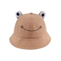 Unique Design Frog Bucket Hat for Women Summer Autumn Plain Female Panama Outdoor Hiking Beach Fishing Cap Sunscreen Woman Sunhat