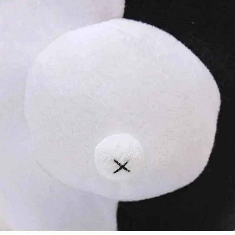 Unique Design Super Danganronpa 2 Monokuma Black & White Bear Plush Toy Soft Stuffed Animal Dolls Birthday Gift for Children