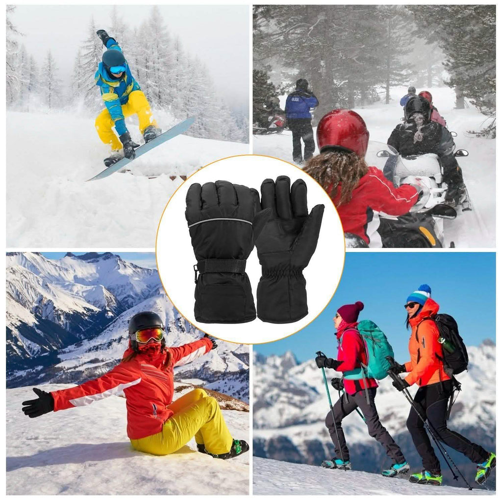 Unisex Battery Powered Heated Waterproof Gloves