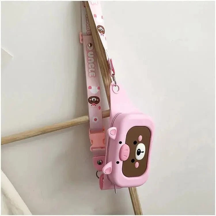 Unisex Cartoon Design Waist Fanny Pack For Traveling Unique Fashion Bag Cute Chest Bag For Women
