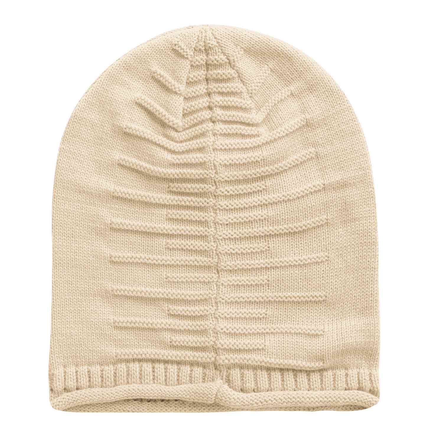 Unisex Knit Beanie Slouchy Baggy Hat